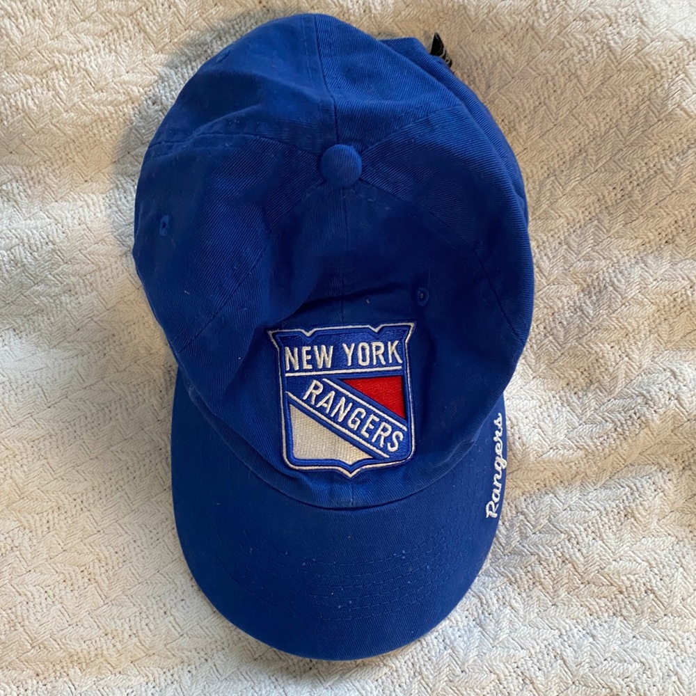 New York rangers hat. Worn once